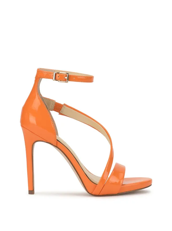 Rayli High Heel in Bright Tangerine sold by Jessica Simpson
