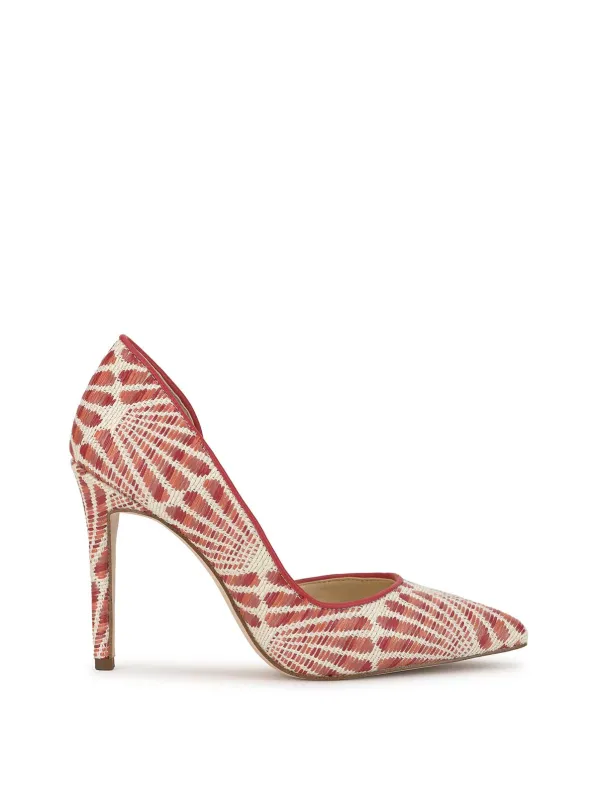 Prizma D'Orsay Pump in Poppy Sunray sold by Jessica Simpson