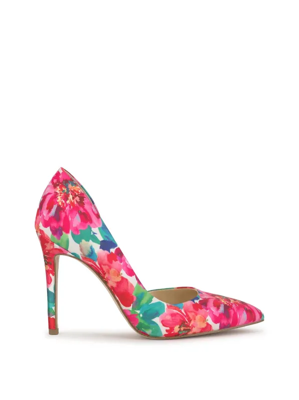 Prizma D'Orsay Pump in Bright Floral made by Jessica Simpson