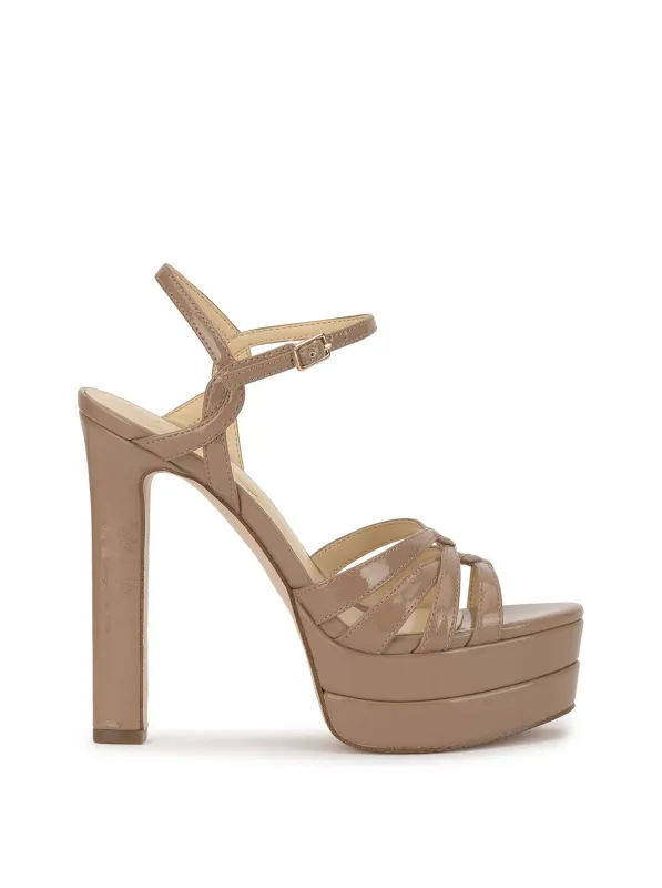 Itzari Platform in Chai Latte sold by Jessica Simpson