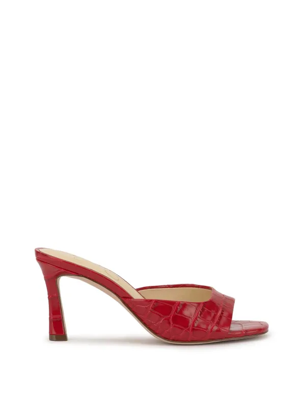 Cennet Slide in Red Muse sold by Jessica Simpson