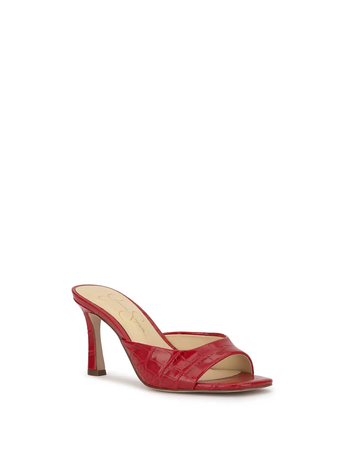 Cennet Slide in Red Muse sold by Jessica Simpson product image thumbnail 4