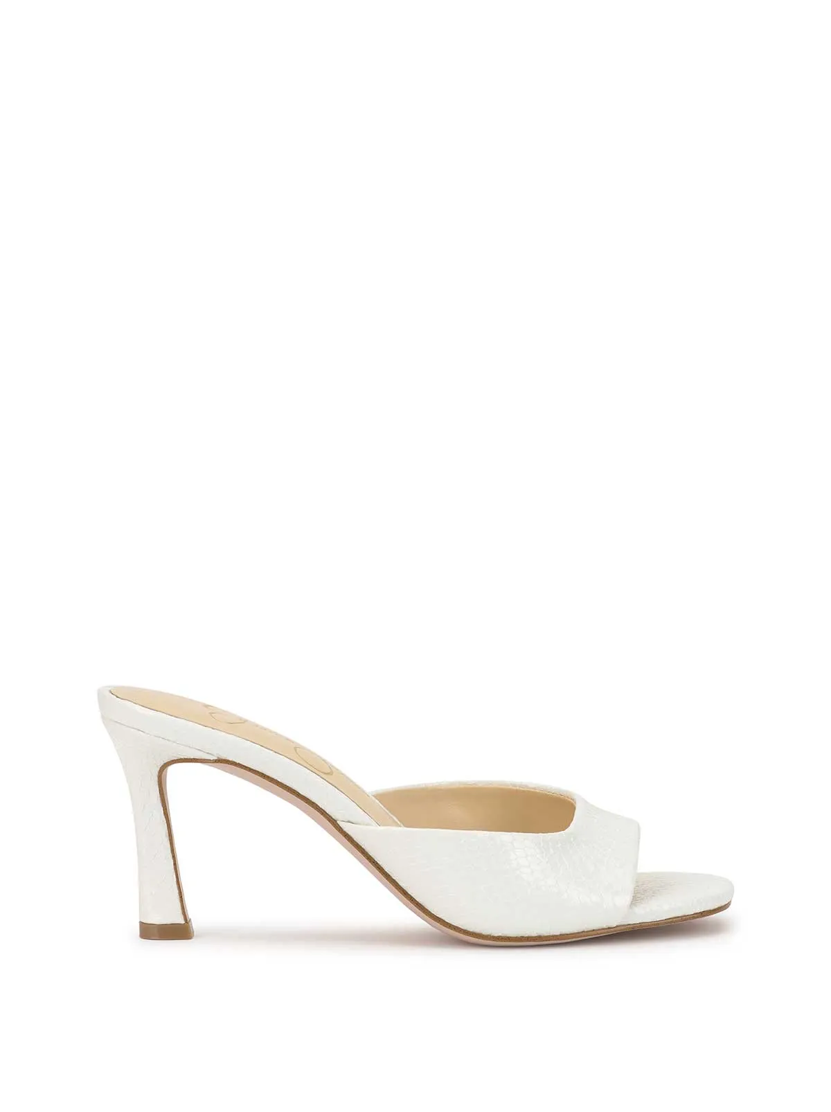 Cennet Slide in White sold by Jessica Simpson