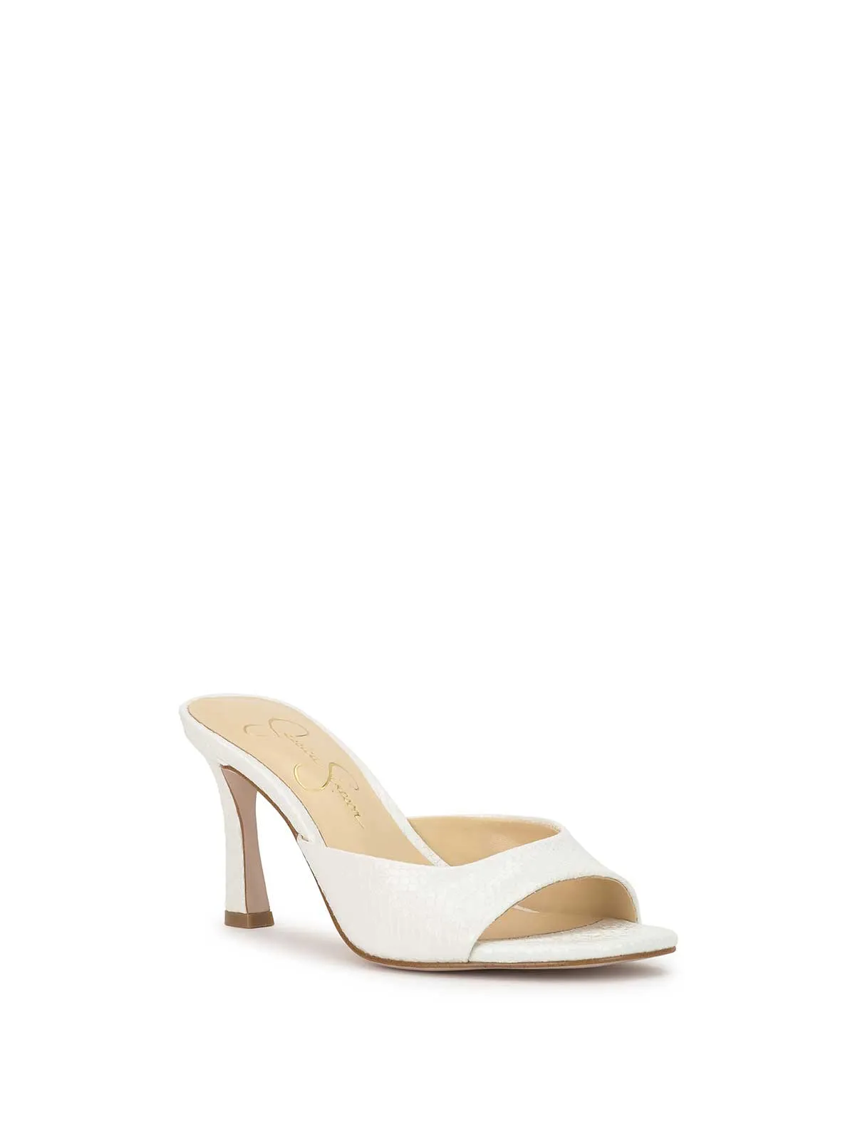Cennet Slide in White sold by Jessica Simpson product image thumbnail 4