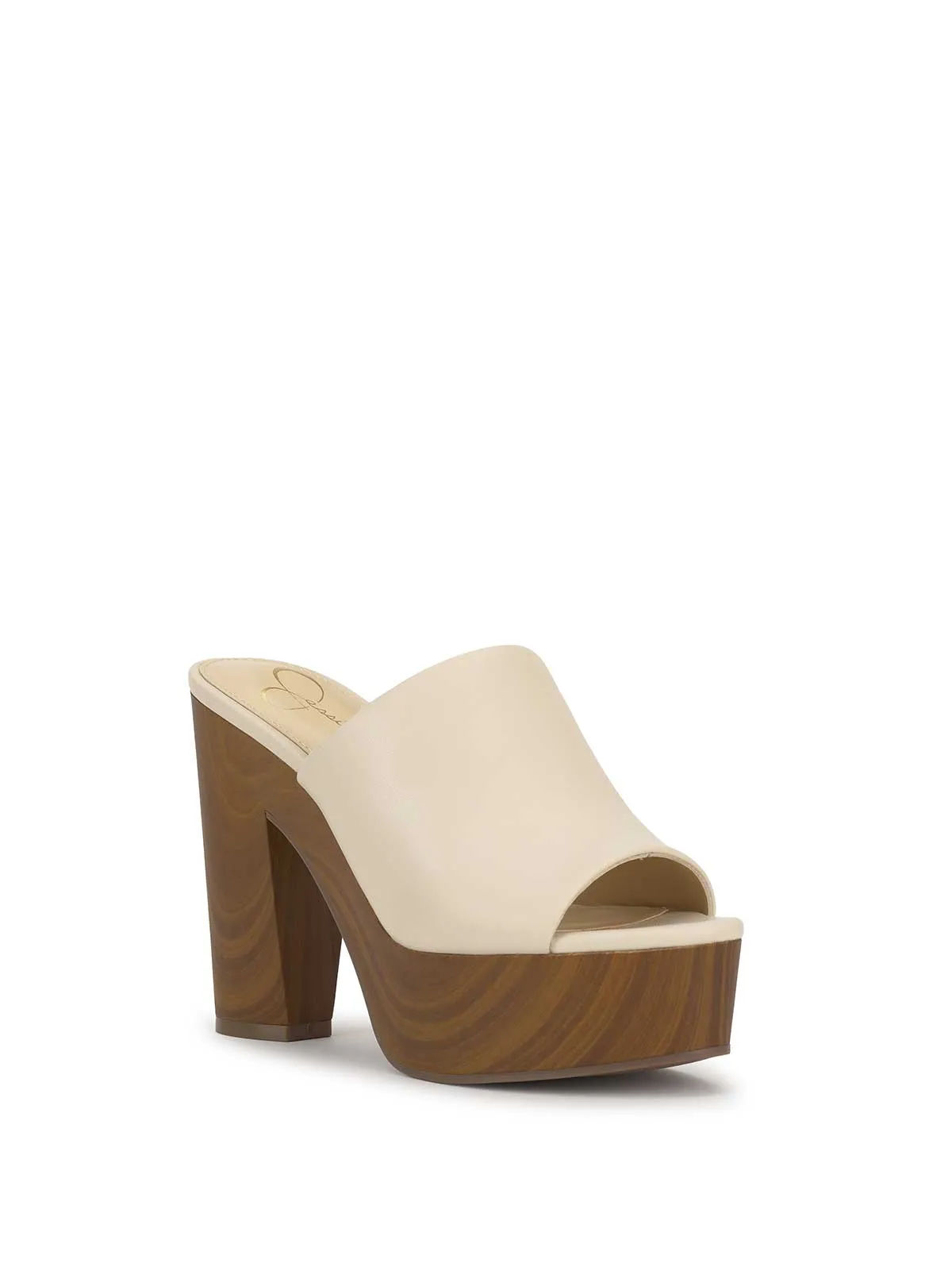 Shelbie Platform Slide in Soft Ivory sold by Jessica Simpson product image thumbnail 4