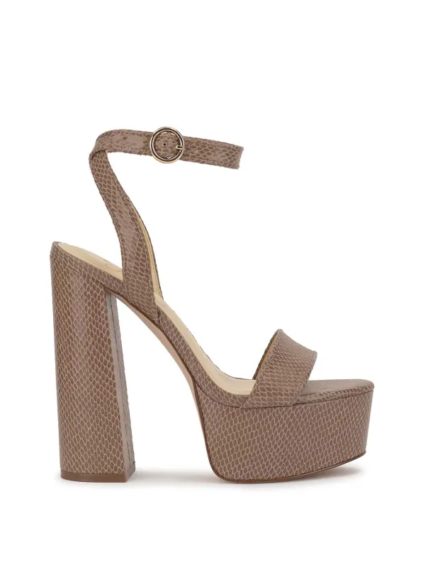 Axtyn Platform in Chai Latte sold by Jessica Simpson