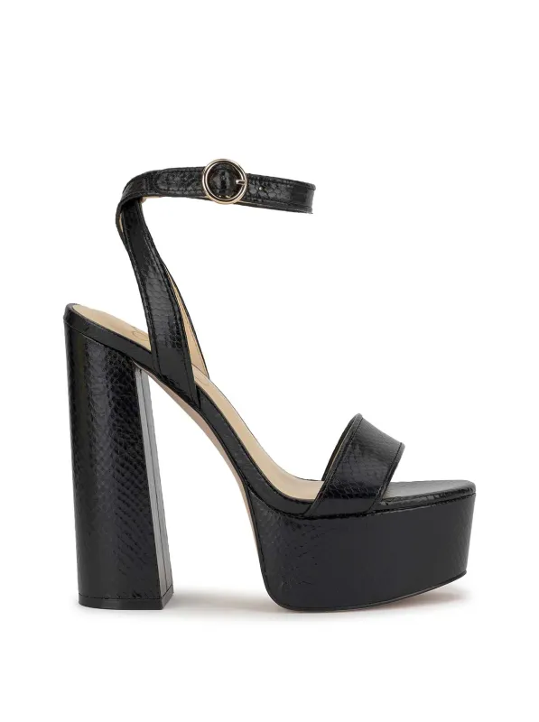 Axtyn Platform in Black sold by Jessica Simpson