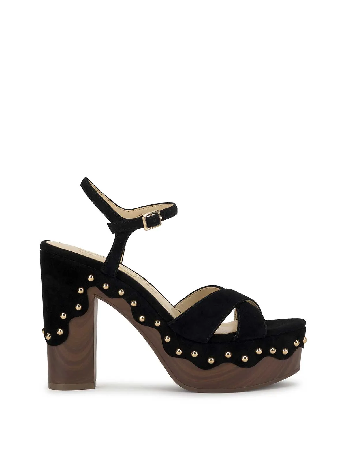 Samintia Platform in Black sold by Jessica Simpson