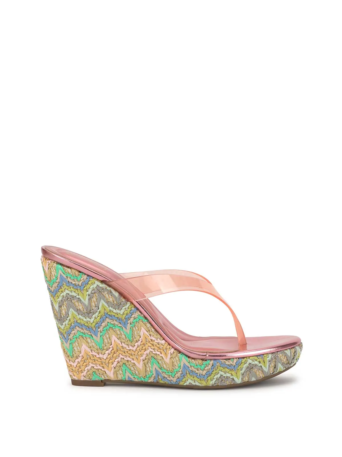 Jyseta Wedge in Cameo Pink sold by Jessica Simpson