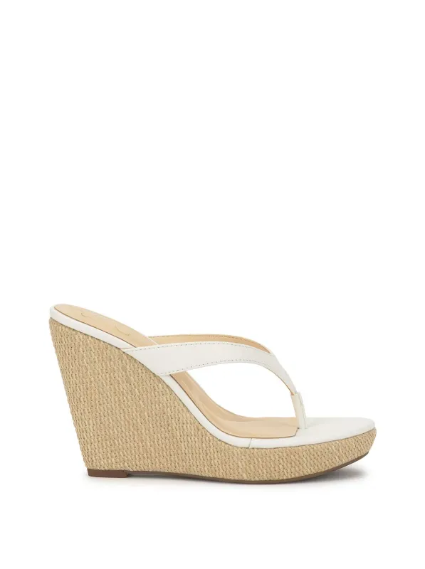 Jyseta Wedge in Bright White sold by Jessica Simpson