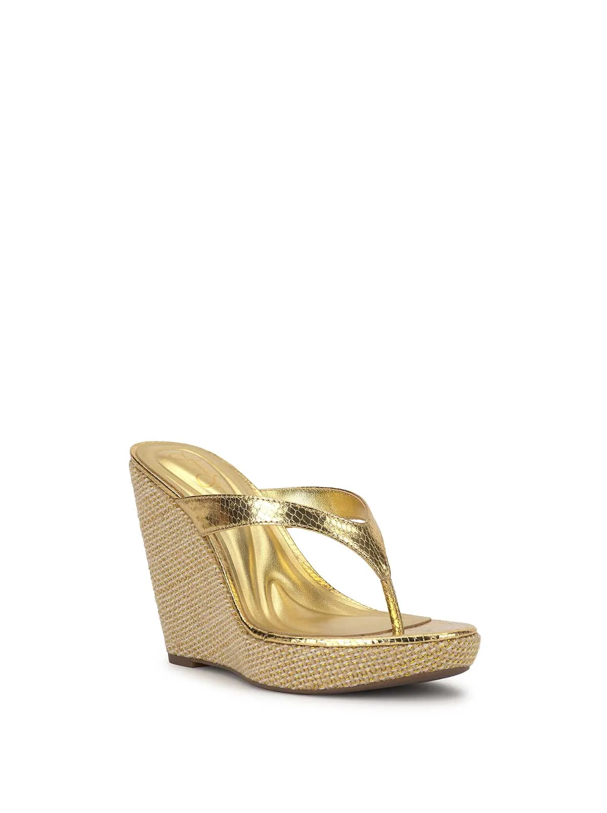Jyseta Wedge in Gold sold by Jessica Simpson product image thumbnail 4