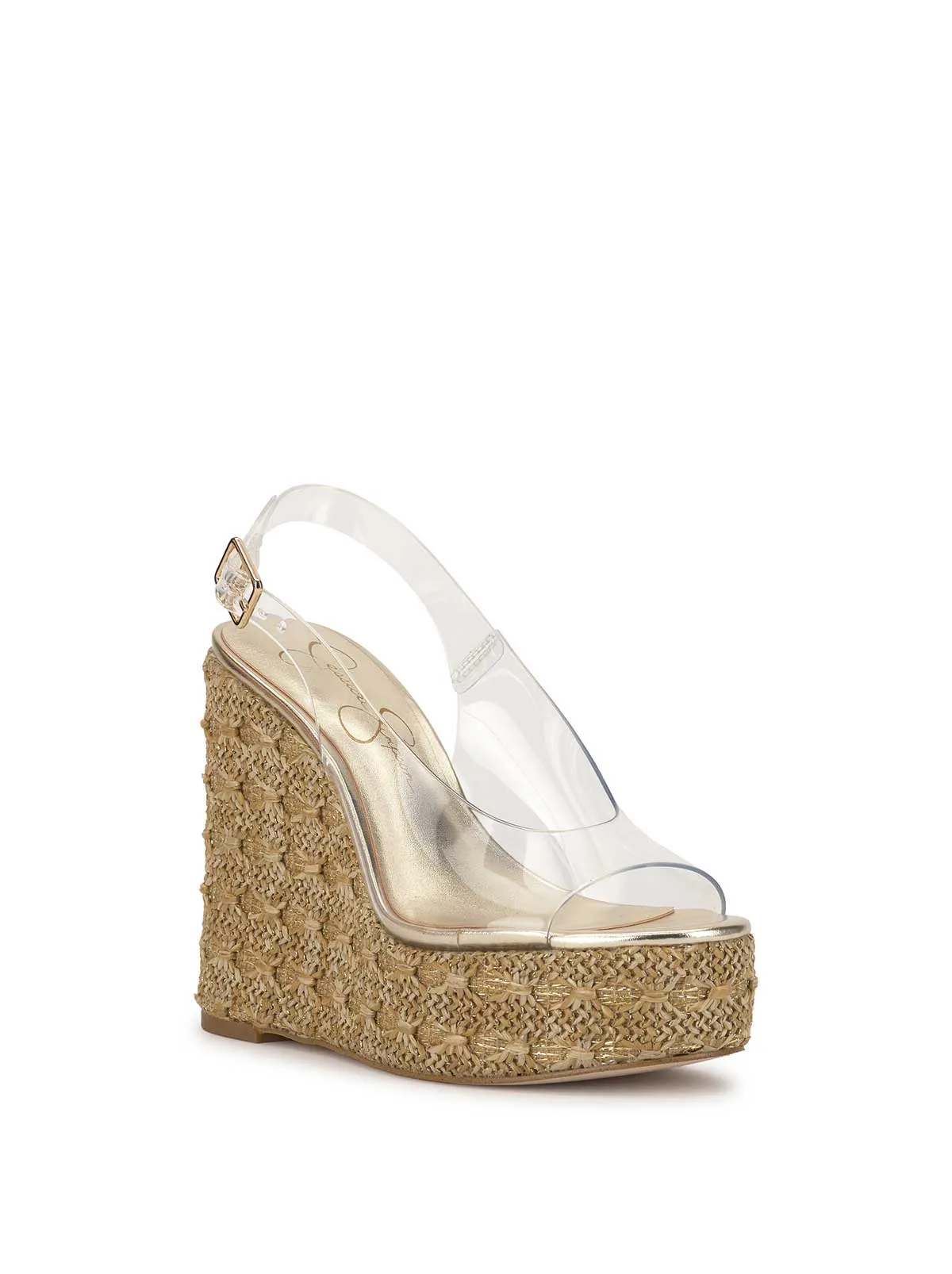 Kaliese Wedge in Clear sold by Jessica Simpson product image thumbnail 4
