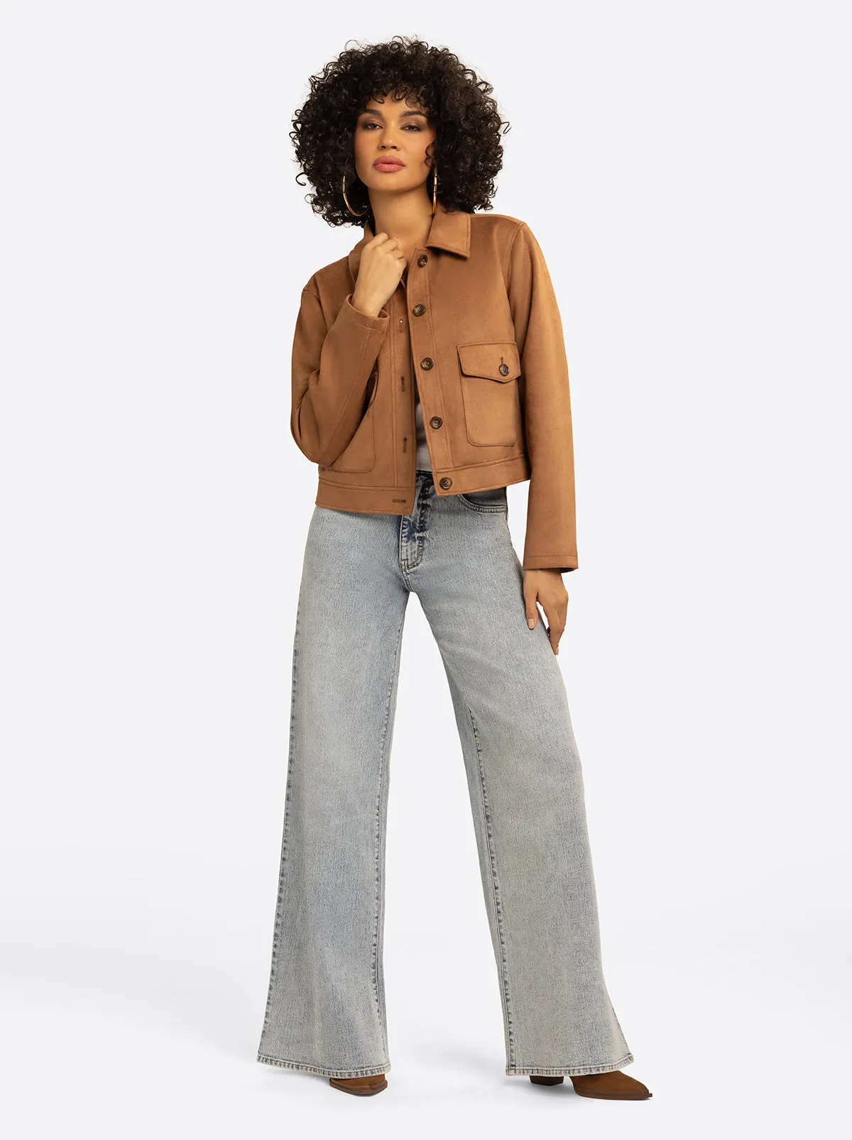 JS Jessica Simpson Martina Jacket in Apple Cinnamon sold by Jessica Simpson product image thumbnail 4