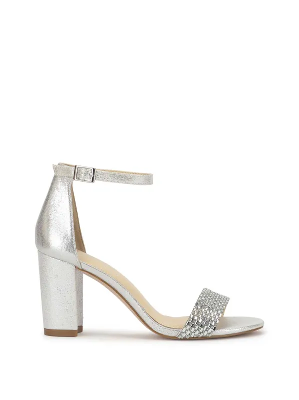 Sahino High Heel in Silver made by Jessica Simpson
