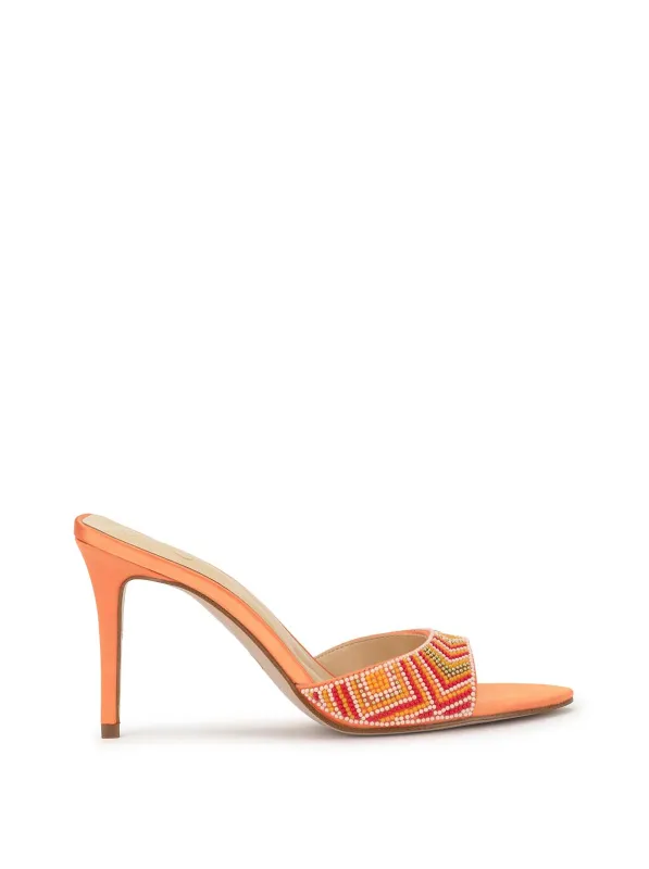 Dravie High Heel in Bright Tangerine made by Jessica Simpson