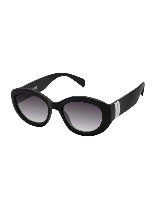 Midnight Muse Oval Sunglasses in Black made by Jessica Simpson