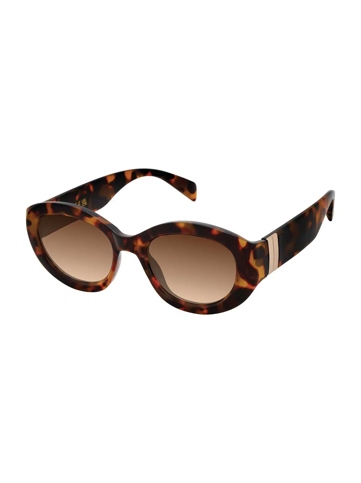 Midnight Muse Oval Sunglasses in Tortoise sold by Jessica Simpson