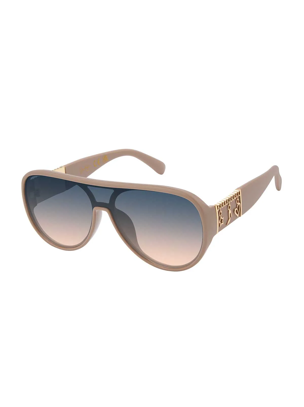 Golden Charm Aviator Sunglasses in Mocha sold by Jessica Simpson