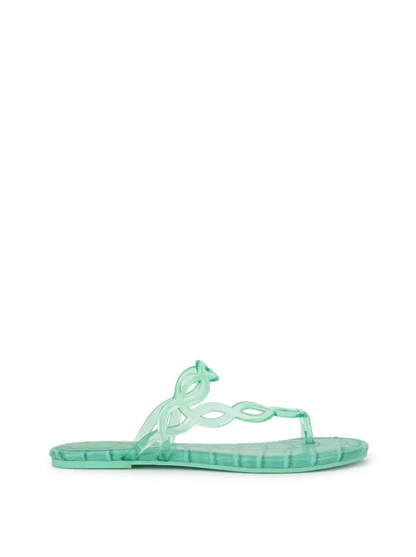 Aloni Sandal in Summer Seafoam made by Jessica Simpson