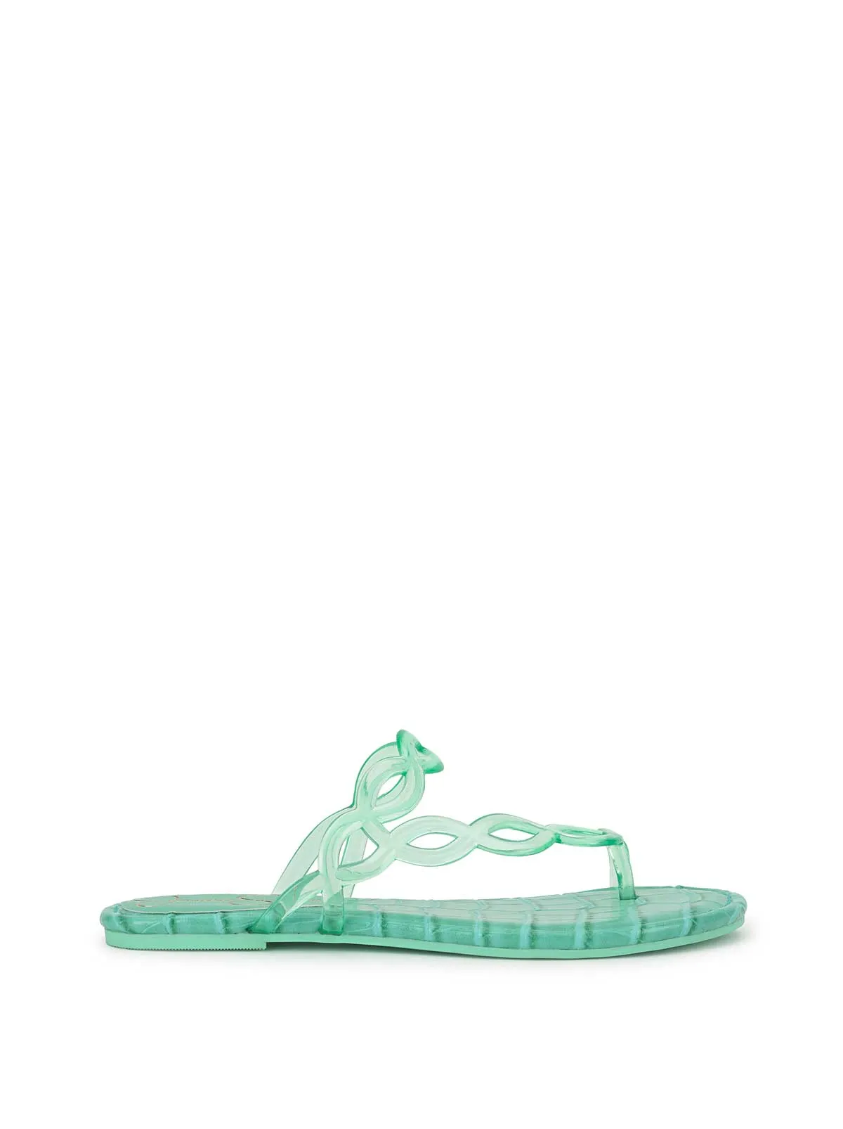 Aloni Sandal in Summer Seafoam sold by Jessica Simpson