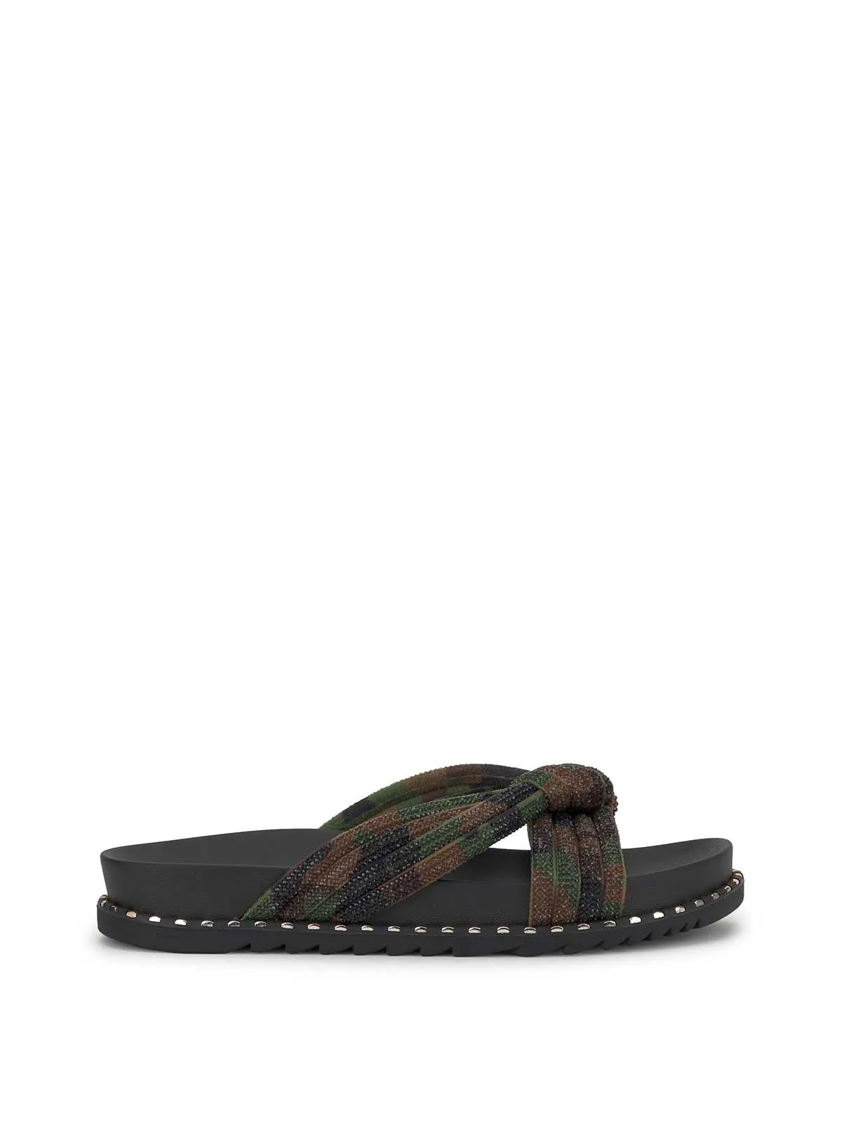Cilleva Sandal in Forest Camo sold by Jessica Simpson