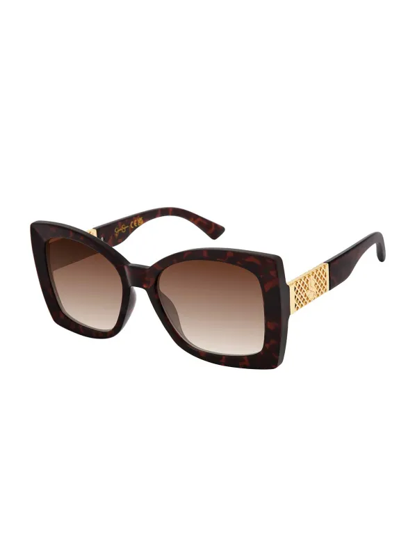 Butterfly Glam Sunglasses in Tortoise made by Jessica Simpson