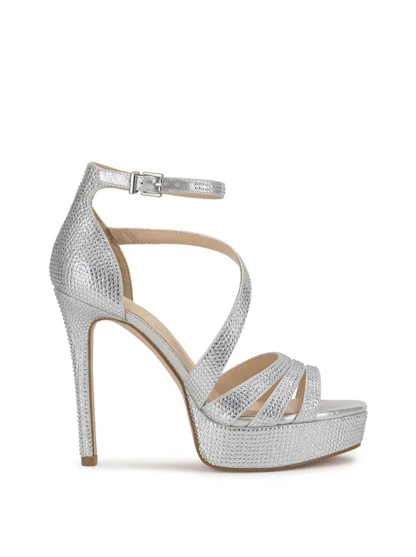 Shyremin Platform in Silver made by Jessica Simpson