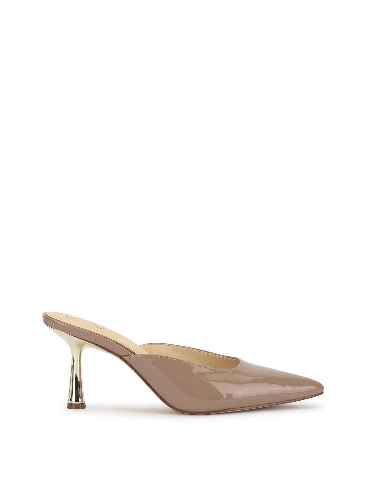 Xia Pointed-Toe Mule in Chai Latte sold by Jessica Simpson