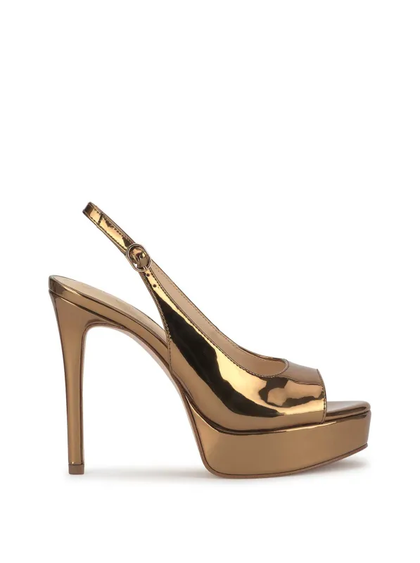 Sibilla High Heel in Bronze made by Jessica Simpson