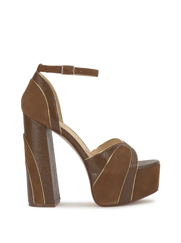 Avele Platform in Light Hickory made by Jessica Simpson