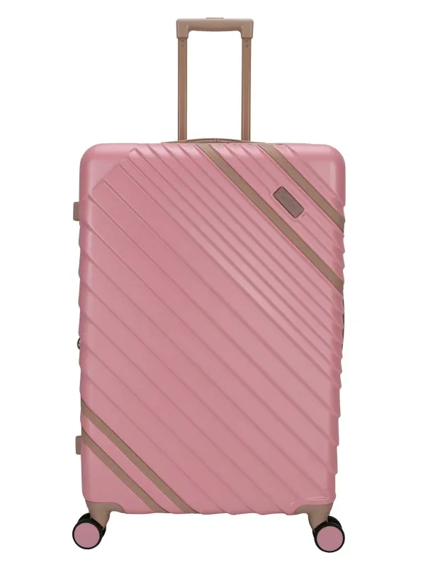 Lorelai Luggage Collection in Quartz Pink made by Jessica Simpson