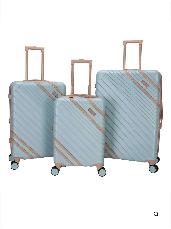 Lorelai Luggage Collection in Aquifer made by Jessica Simpson