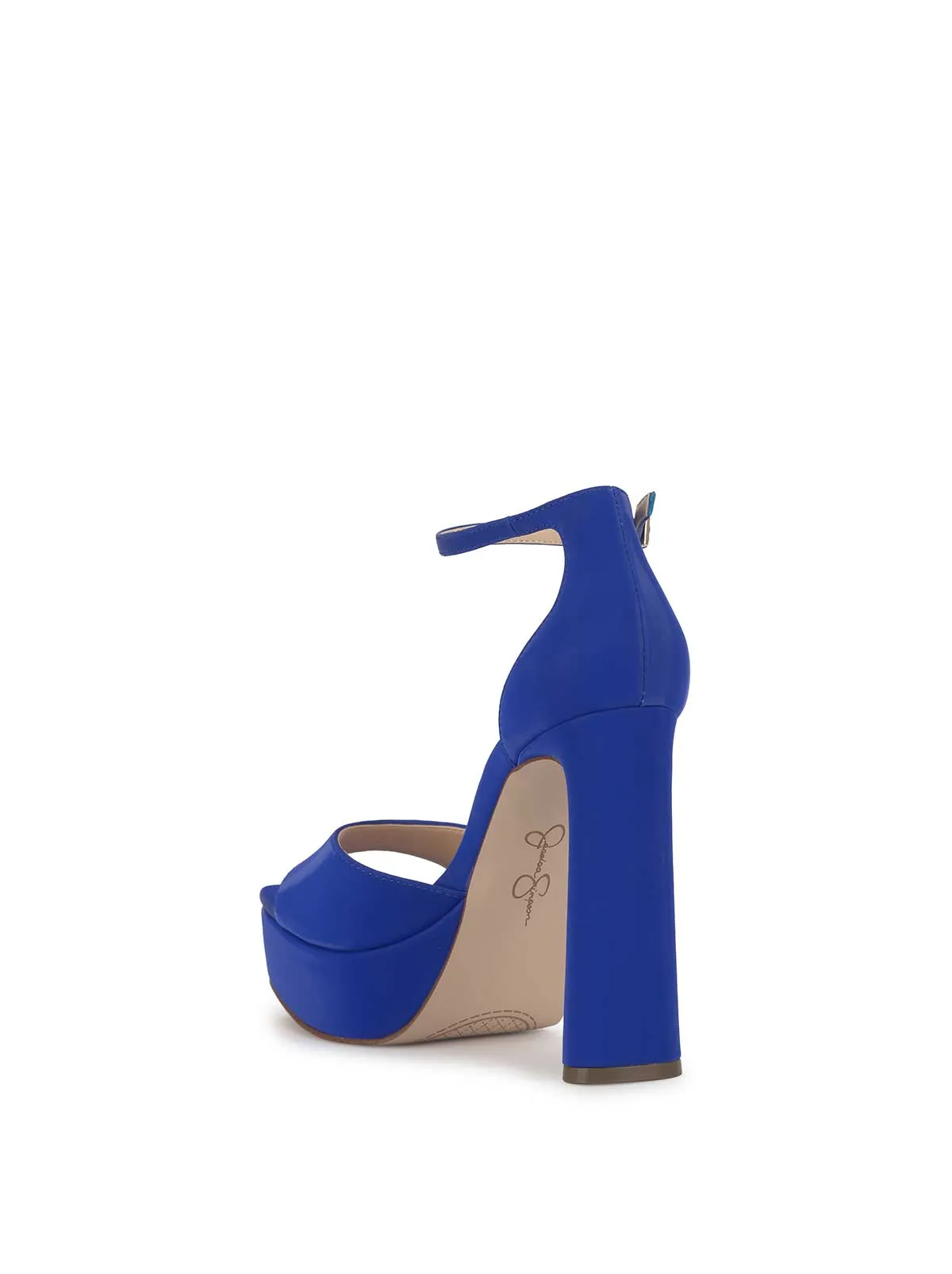 Telxia Ankle Strap Platform Sandal in Blue Royale sold by Jessica Simpson product image thumbnail 3