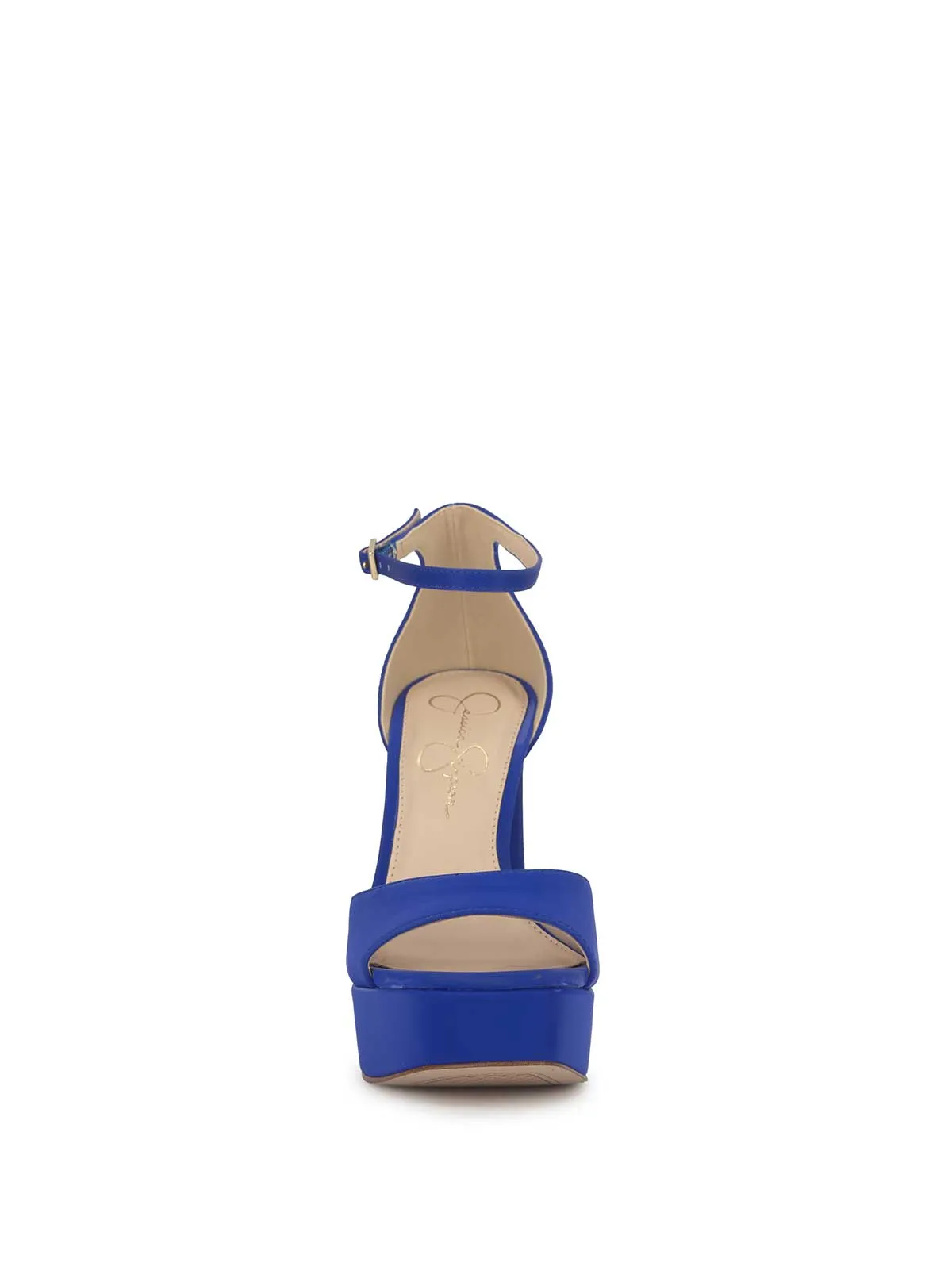 Telxia Ankle Strap Platform Sandal in Blue Royale sold by Jessica Simpson product image thumbnail 2