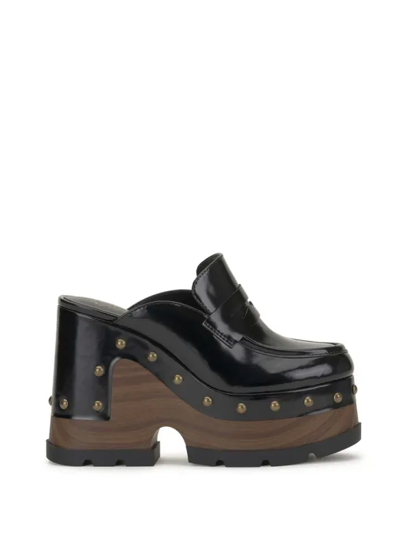Hunyie Platform Clog in Black sold by Jessica Simpson