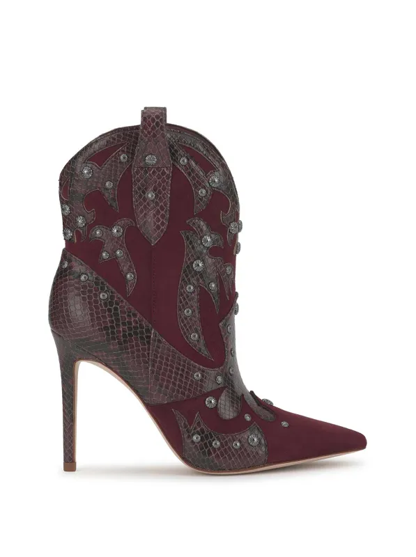 Palieve Bootie in Cherry Mahogany made by Jessica Simpson
