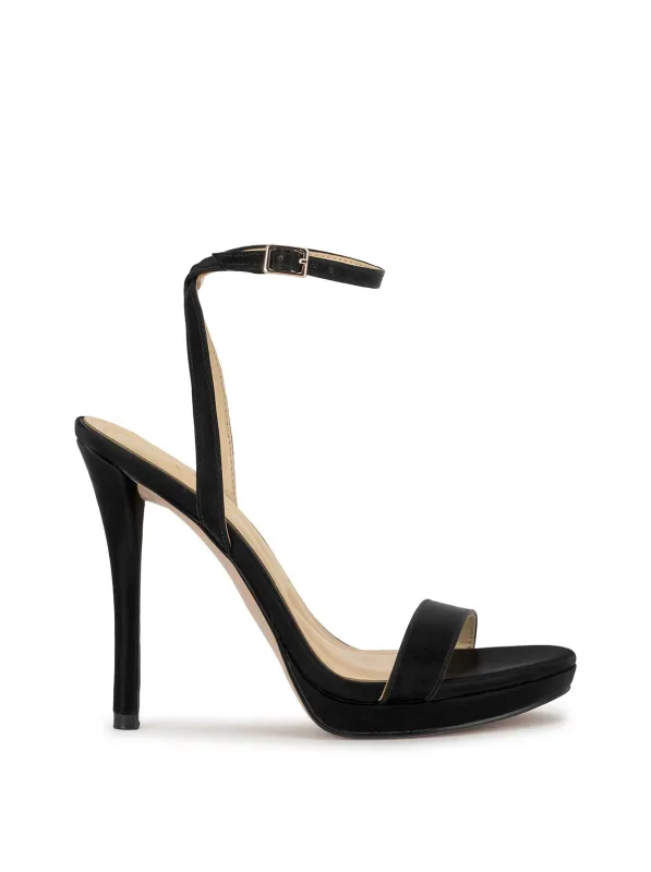 Divra High Heel Sandal in Black made by Jessica Simpson