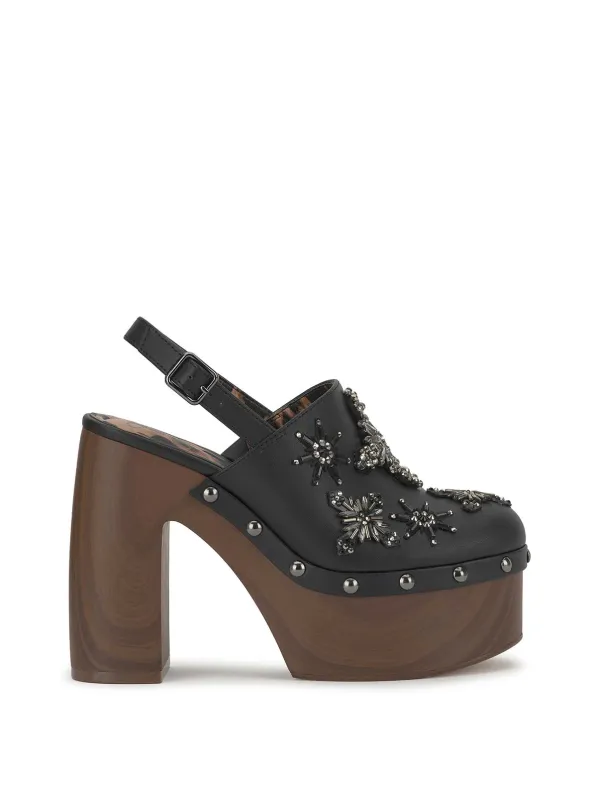 Cazea Platform in Jeweled Black made by Jessica Simpson