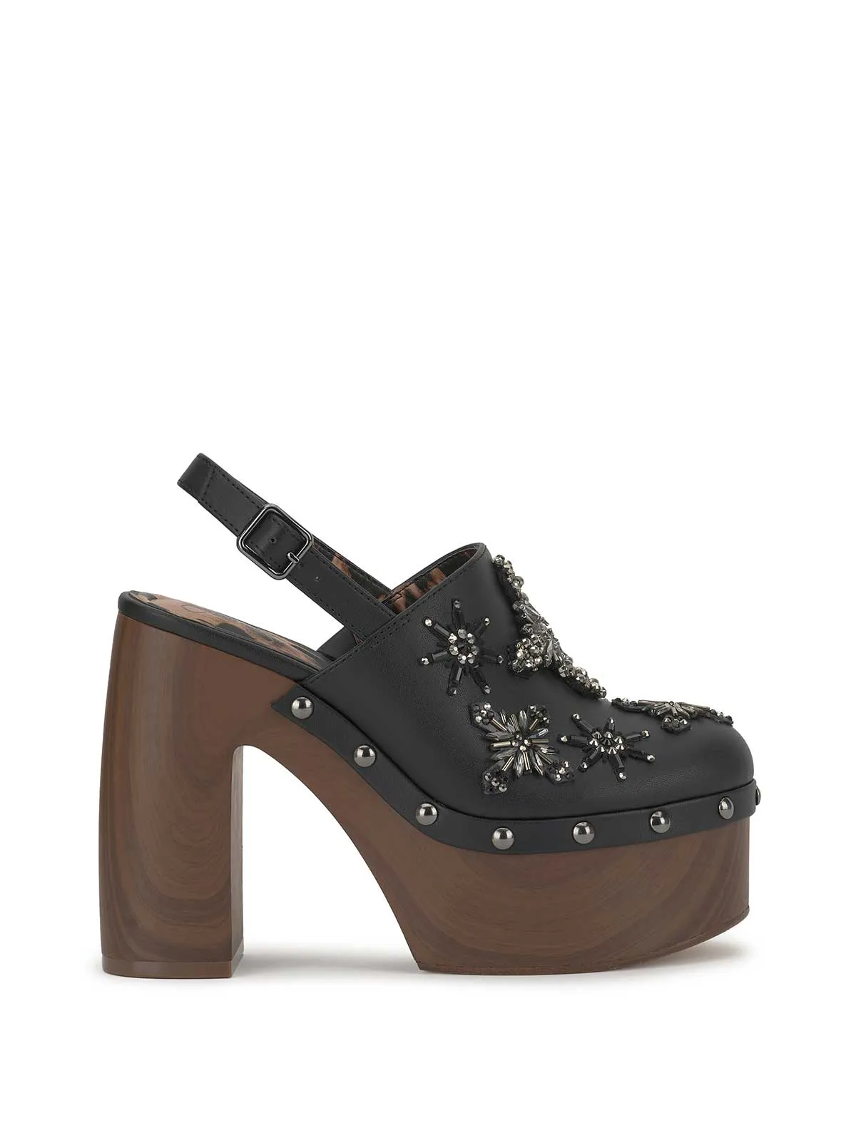 Cazea Platform in Jeweled Black sold by Jessica Simpson