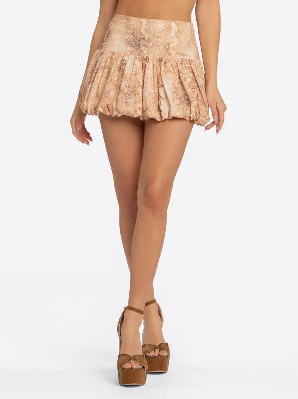 Jessica Simpson 2.0 Toni Bubble Skirt in Snake made by Jessica Simpson