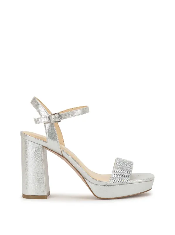 Skilia High Heel in Silver made by Jessica Simpson