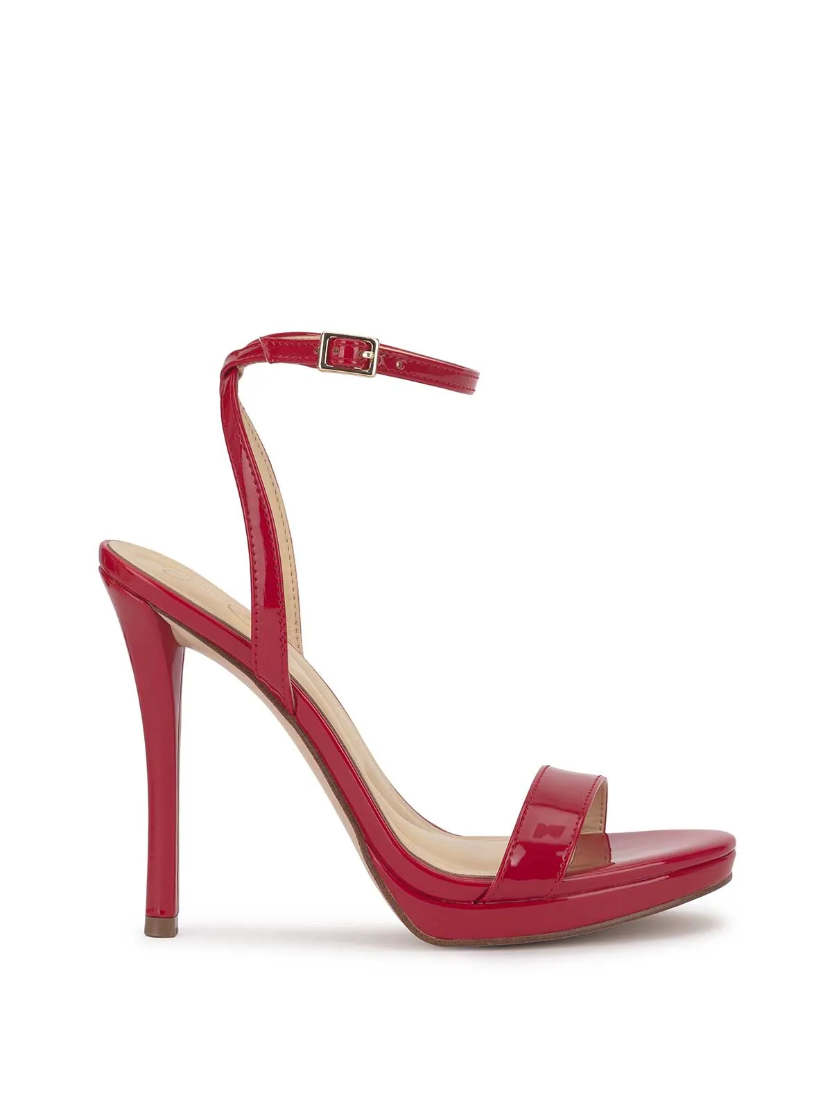 Divra High Heel Sandal in Red Muse sold by Jessica Simpson