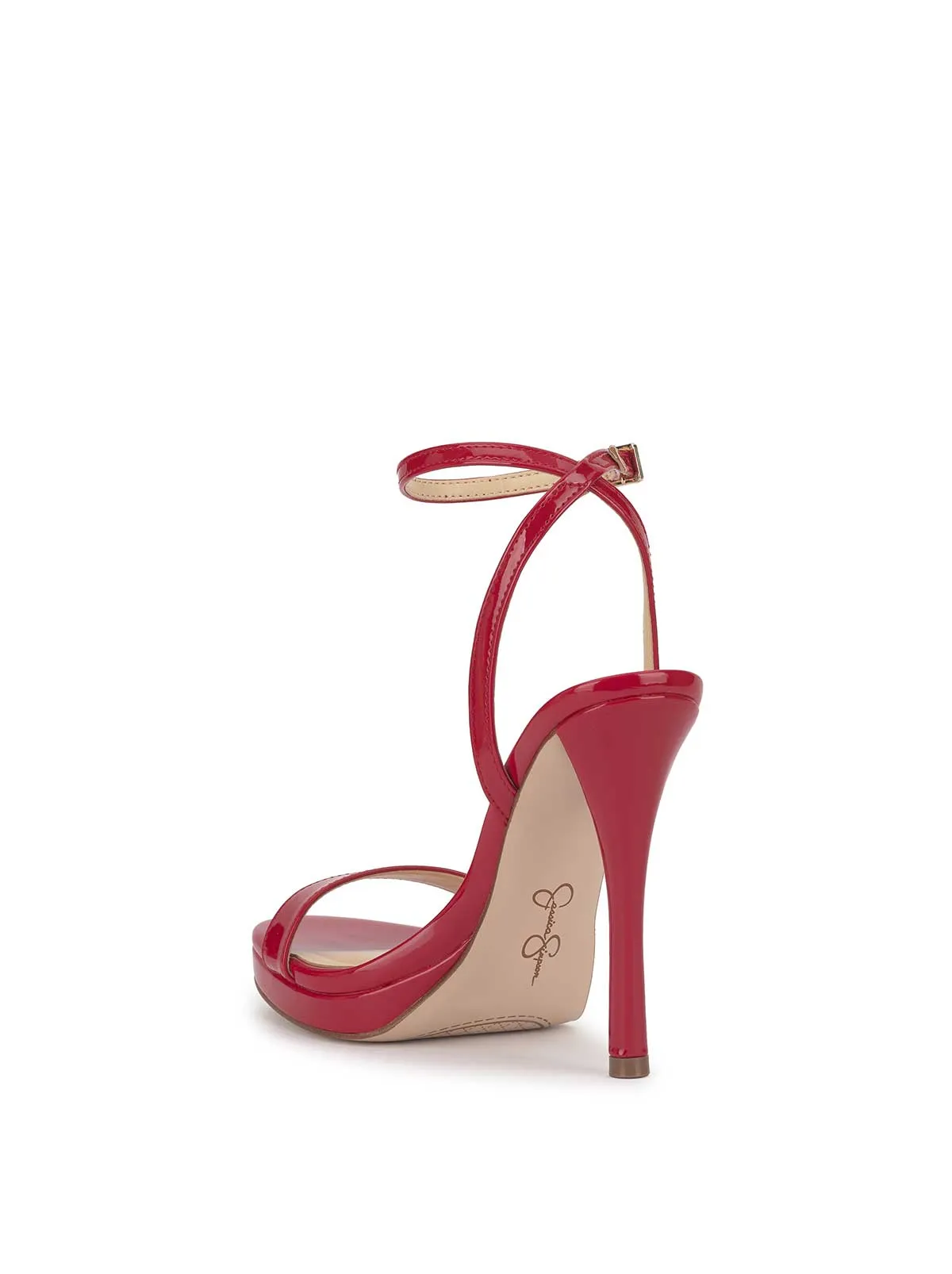 Divra High Heel Sandal in Red Muse sold by Jessica Simpson product image thumbnail 3