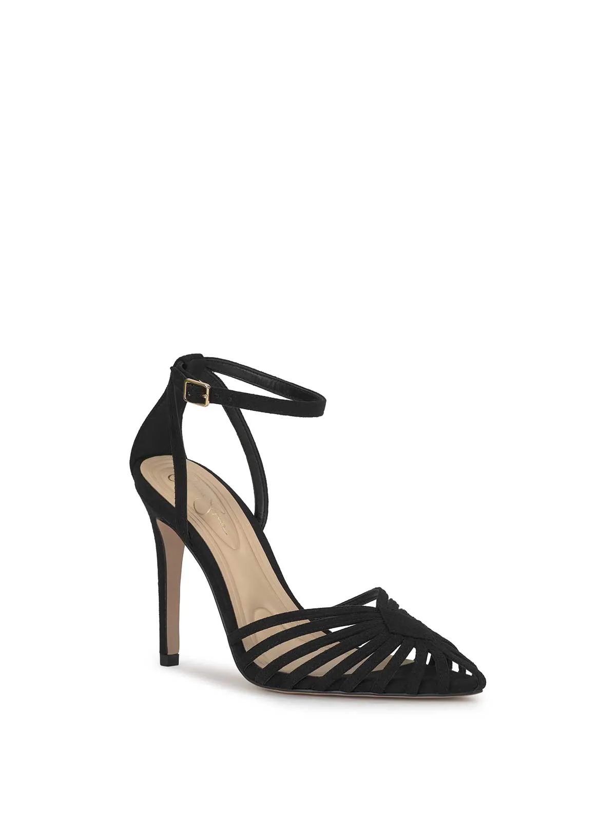 Paveri Pump in Black Suede sold by Jessica Simpson product image thumbnail 4