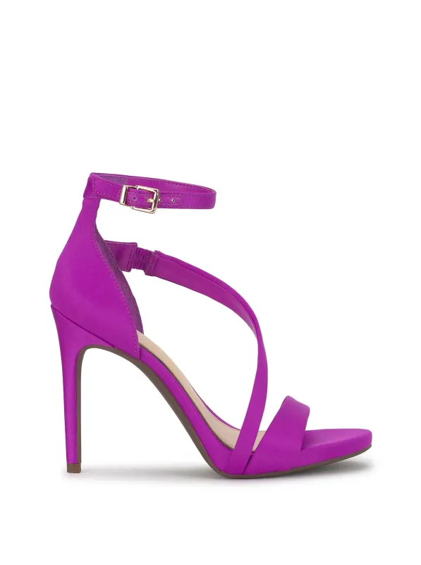 Rayli High Heel Sandal in Electric Mulberry made by Jessica Simpson