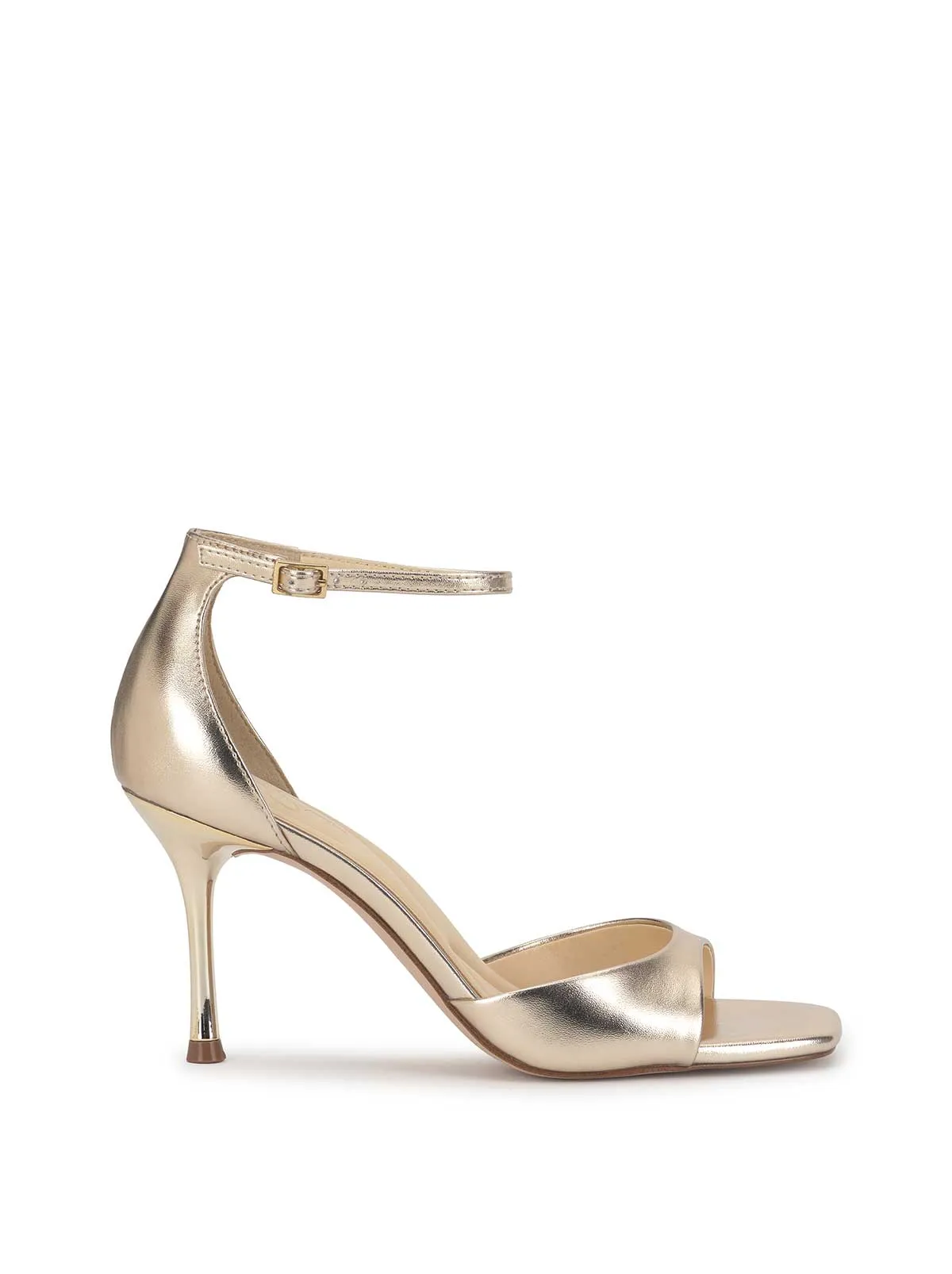 Rovena High Heel in Pale Gold sold by Jessica Simpson