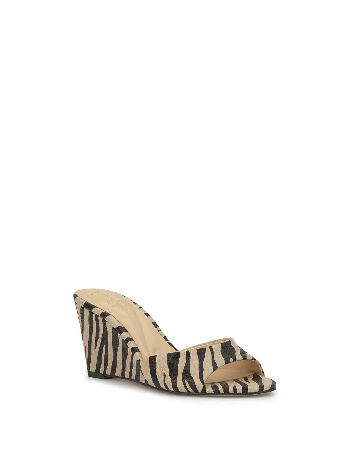 Bolir Wedge in Brown Zebra sold by Jessica Simpson product image thumbnail 4