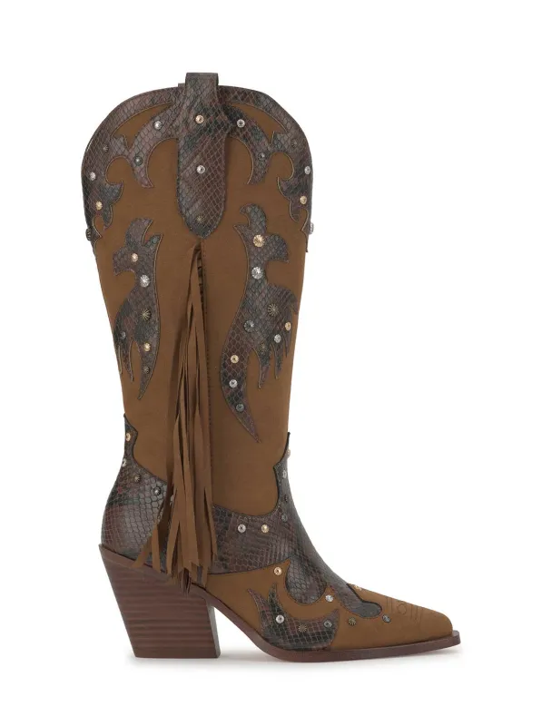 Piarin Boot in Light Hickory made by Jessica Simpson
