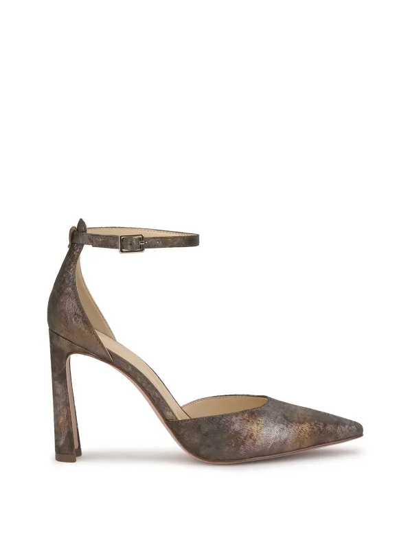 Kelusa High Heel in Metallic Combo made by Jessica Simpson