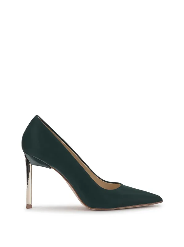 Kheloe Pump in Dark Green made by Jessica Simpson